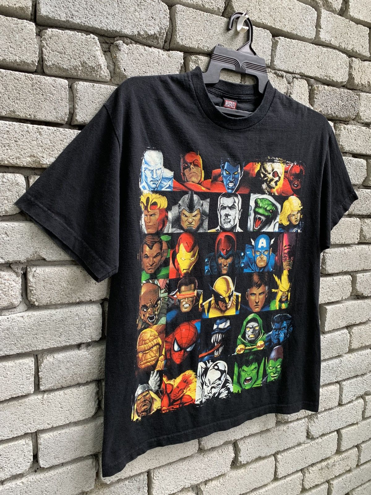 Cartoon Network Marvel Mad Engine Super Heroes Chracter Over Print Shirt Size US M / EU 48-50 / 2 - 3 Thumbnail