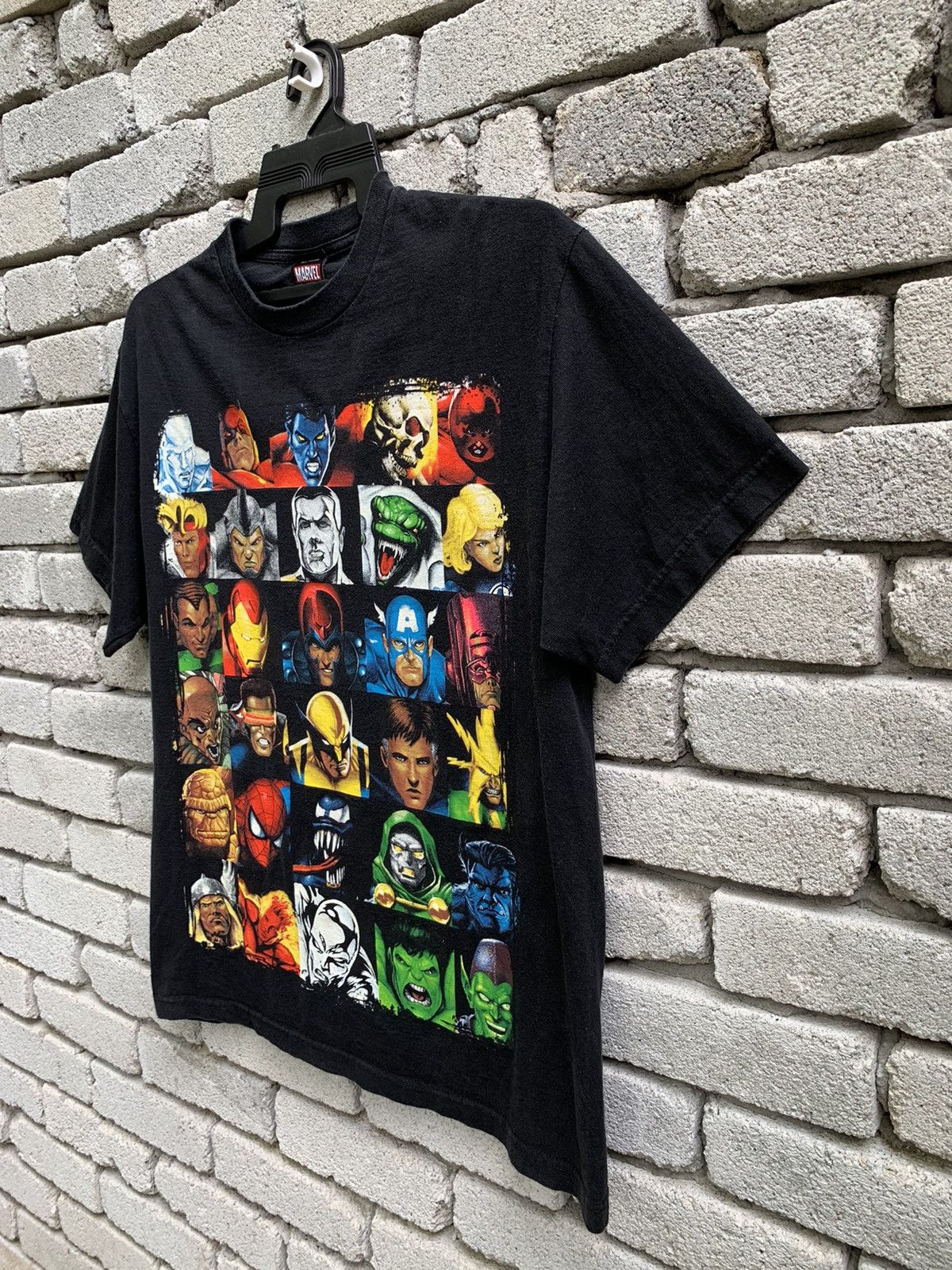 Cartoon Network Marvel Mad Engine Super Heroes Chracter Over Print Shirt Size US M / EU 48-50 / 2 - 4 Thumbnail