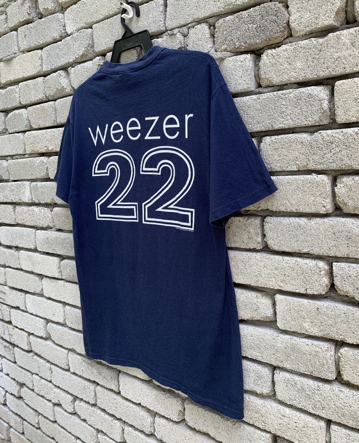 Band Tees Rare Vintage 90s Weezer #22 American Rock Band Shirt Size US M / EU 48-50 / 2 - 8 Thumbnail