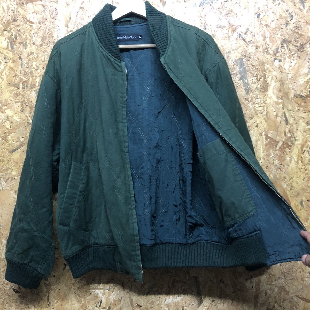 Calvin Klein CALVIN KLEIN SPORT BOMBER JACKET Size US L / EU 52-54 / 3 - 5 Thumbnail