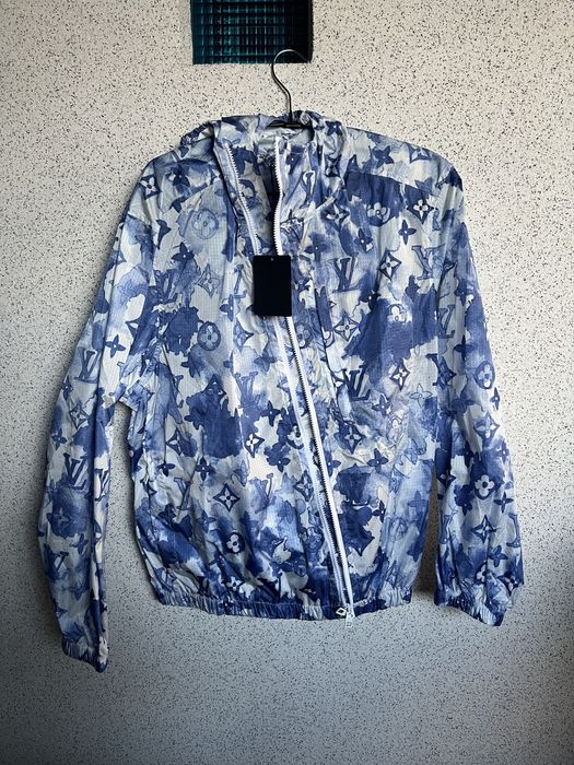 Louis Vuitton Watercolor windbreaker jacket