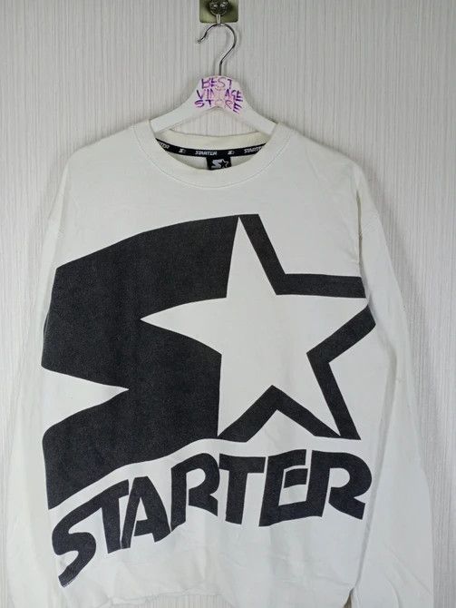 Starter VINTAGE STARTER OVER LOGO CREWNECK SWEATSHIRT Size US M / EU 48-50 / 2 - 2 Thumbnail