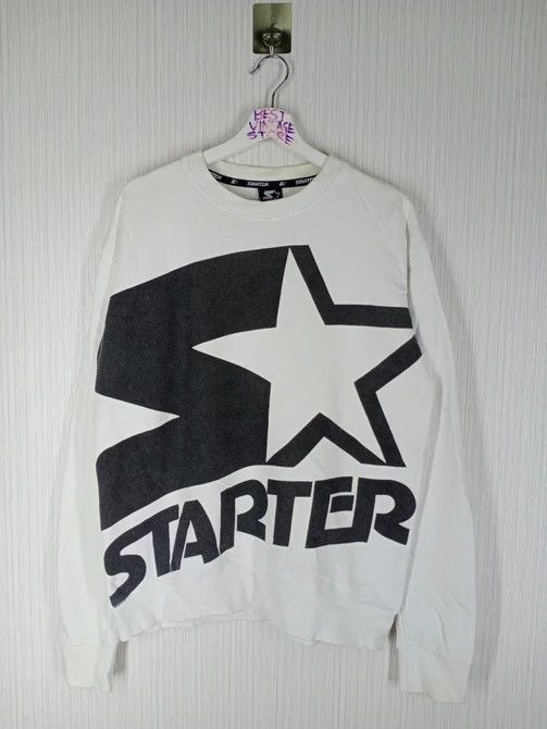 Starter VINTAGE STARTER OVER LOGO CREWNECK SWEATSHIRT Size US M / EU 48-50 / 2 - 1 Thumbnail
