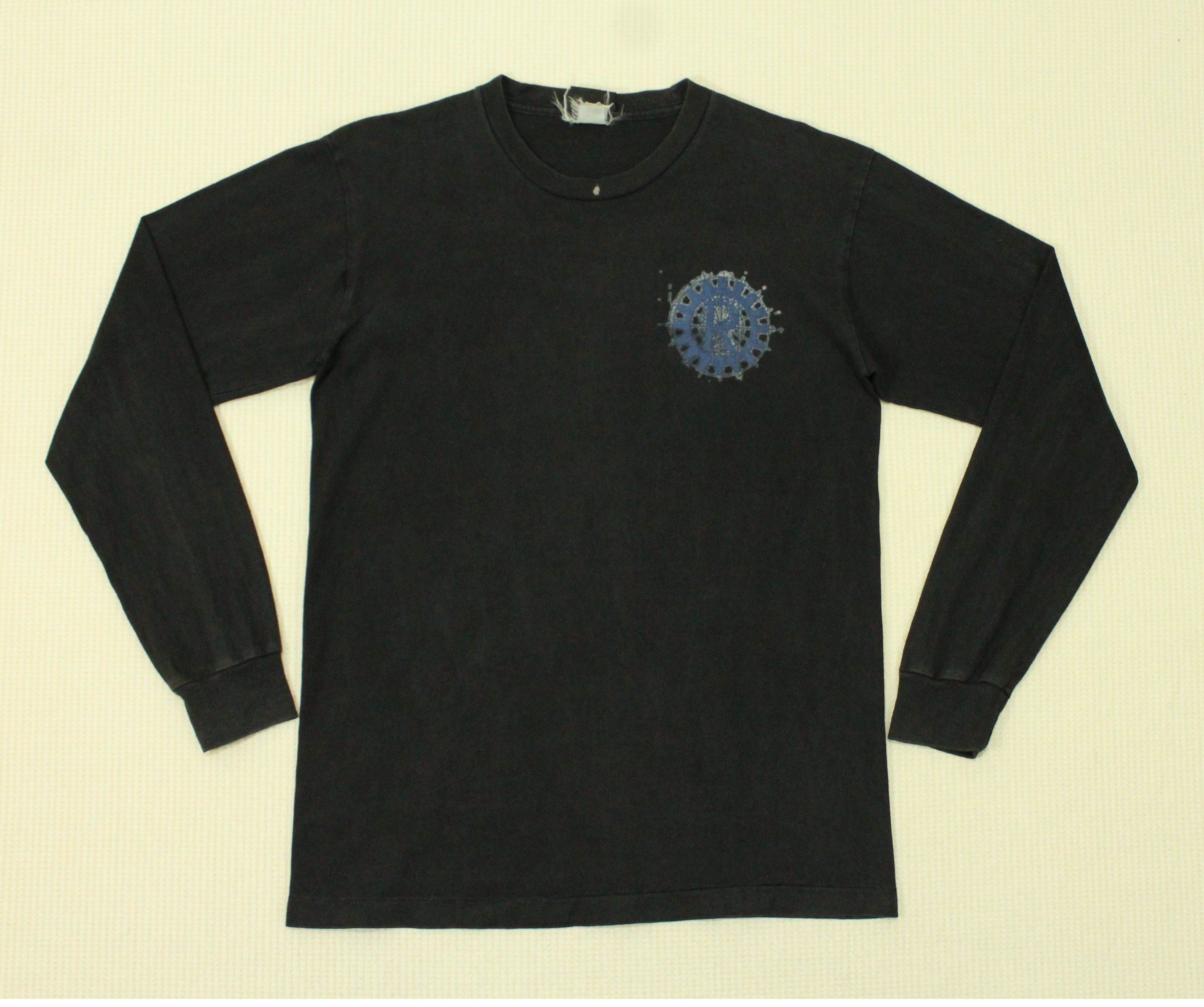 Band Tees × Vintage Vintage RAGE AGAINST THE MACHINE T Shirt Long Sleeve Size US S / EU 44-46 / 1 - 7 Thumbnail