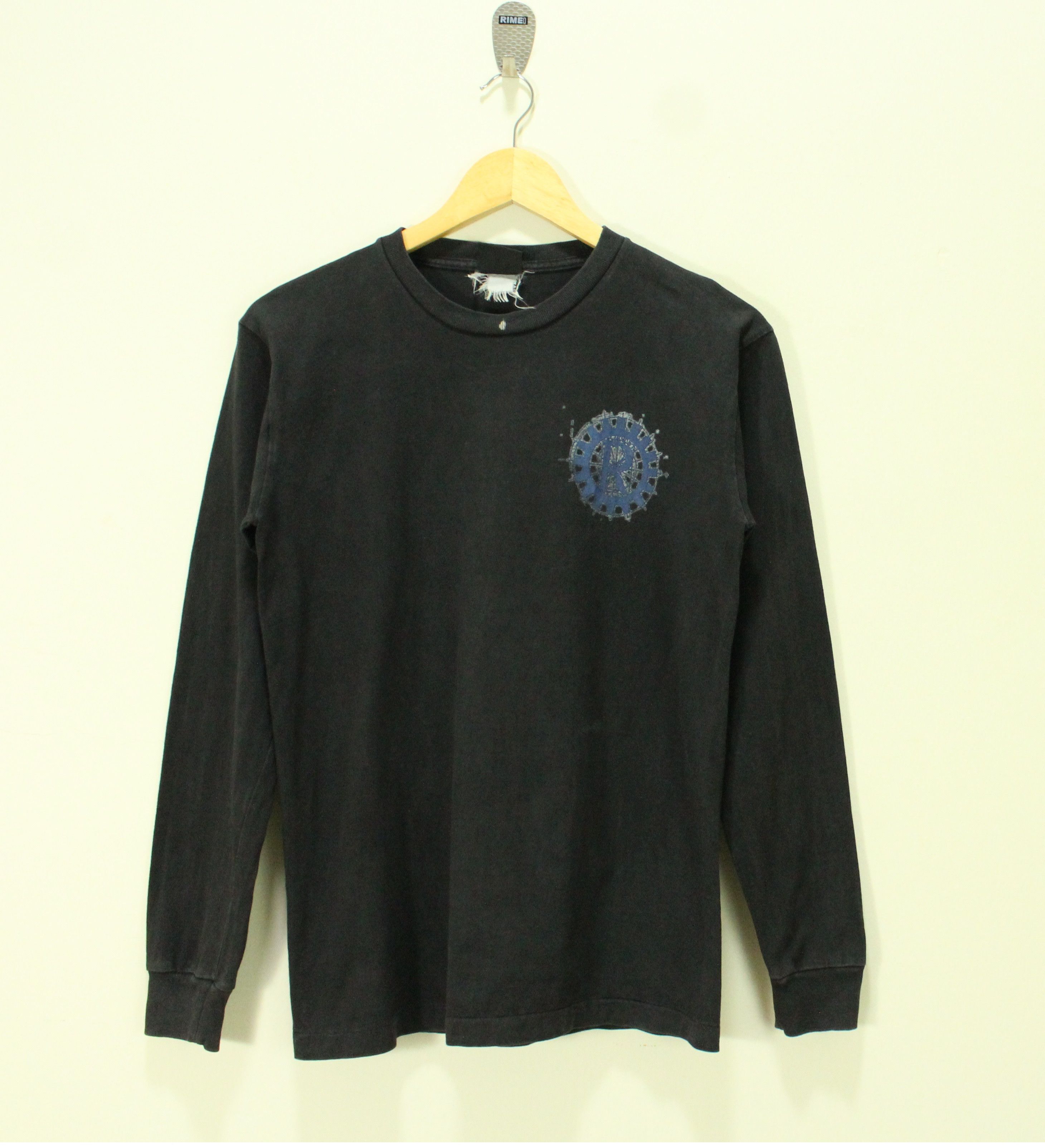 Band Tees × Vintage Vintage RAGE AGAINST THE MACHINE T Shirt Long Sleeve Size US S / EU 44-46 / 1 - 3 Thumbnail