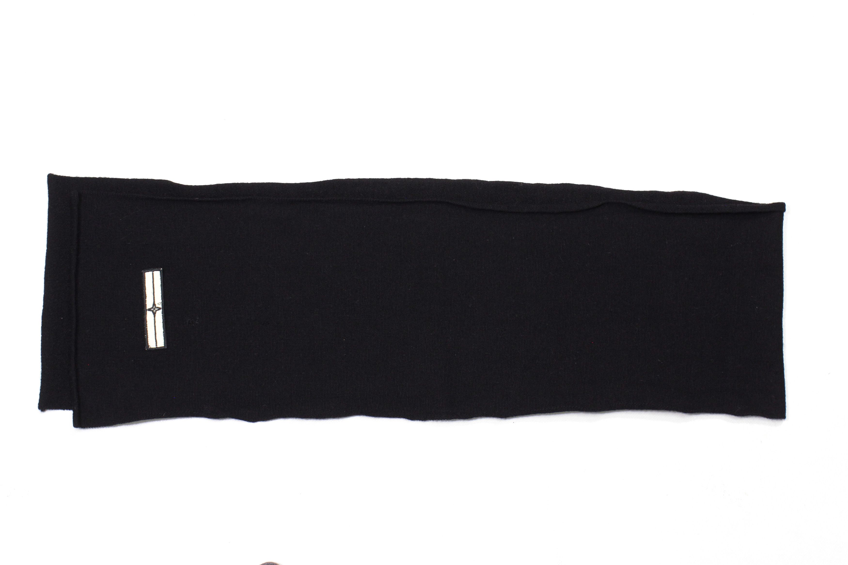 Stone Island 00S Logo Wool Scarf Vintage Massimo Osti Era Size ONE SIZE - 3 Thumbnail