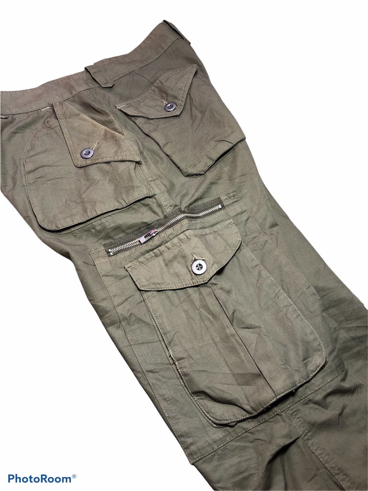 Japanese Brand × URBAN RESEARCH DOORS Urban Research Doors Tactical Multipocket Cargo Pant Size US 30 / EU 46 - 4 Thumbnail
