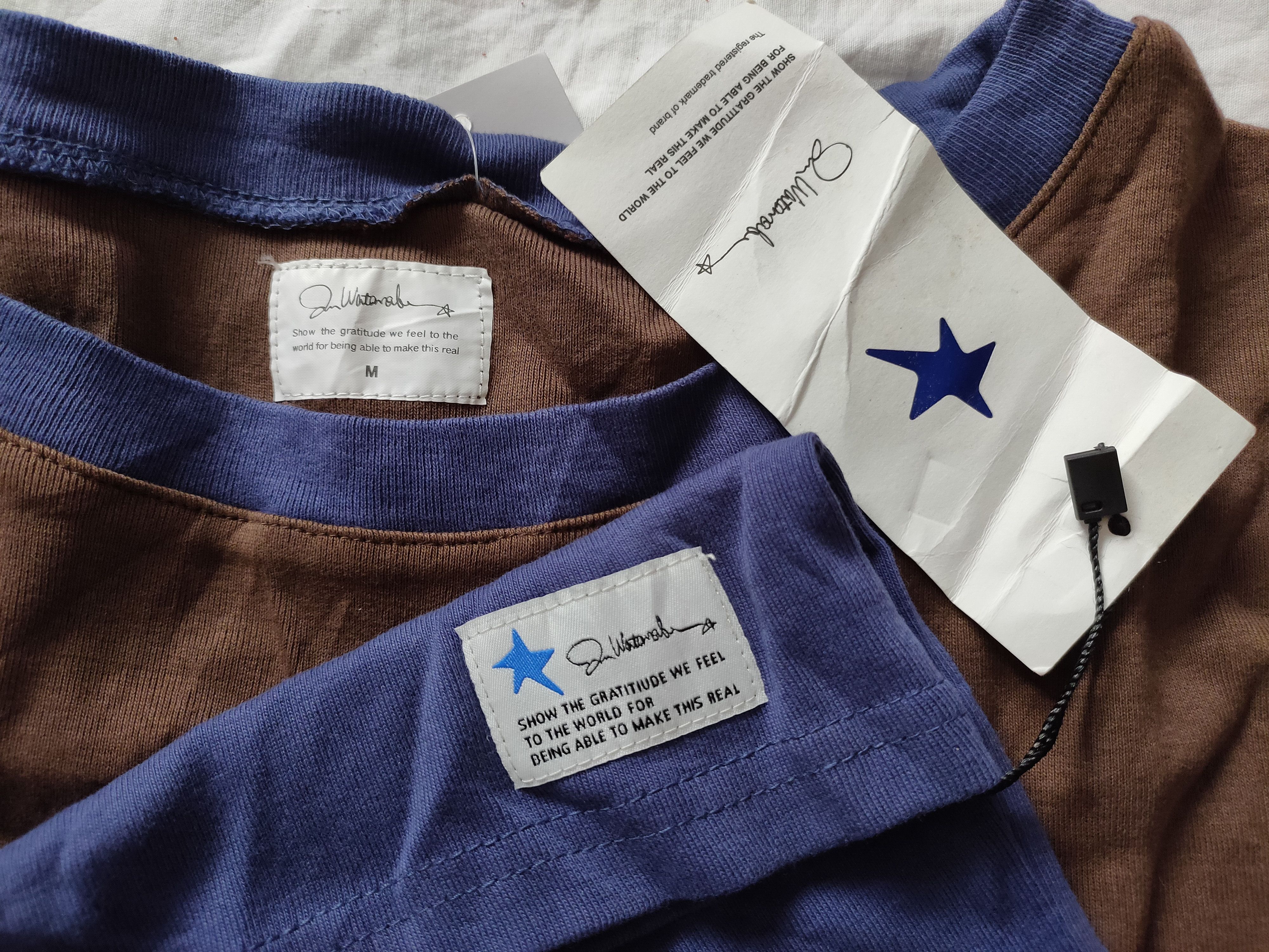 Japanese Brand Jun Watanabe 3 Qtr Tshirt Size US S / EU 44-46 / 1 - 5 Thumbnail