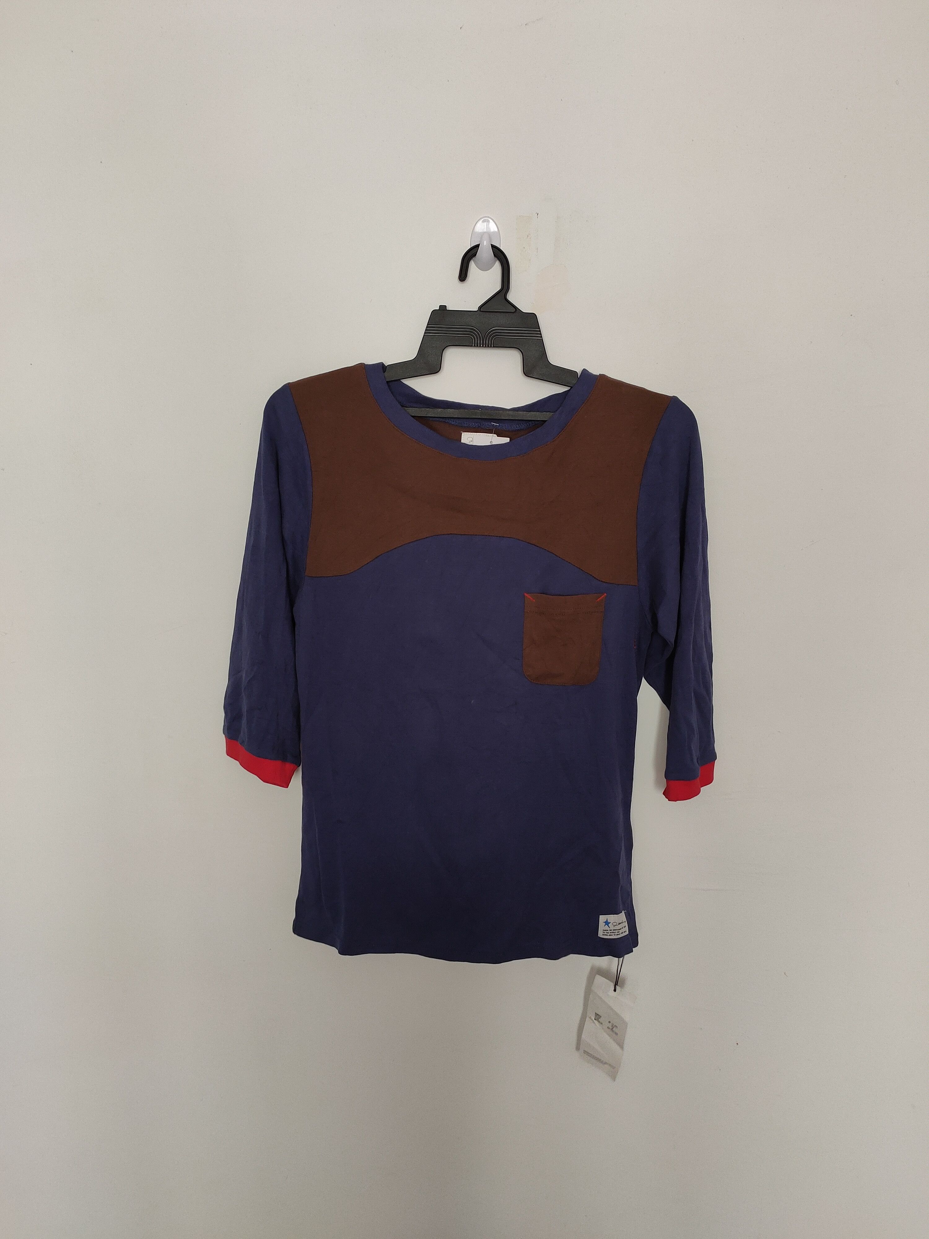 Japanese Brand Jun Watanabe 3 Qtr Tshirt Size US S / EU 44-46 / 1 - 1 Thumbnail