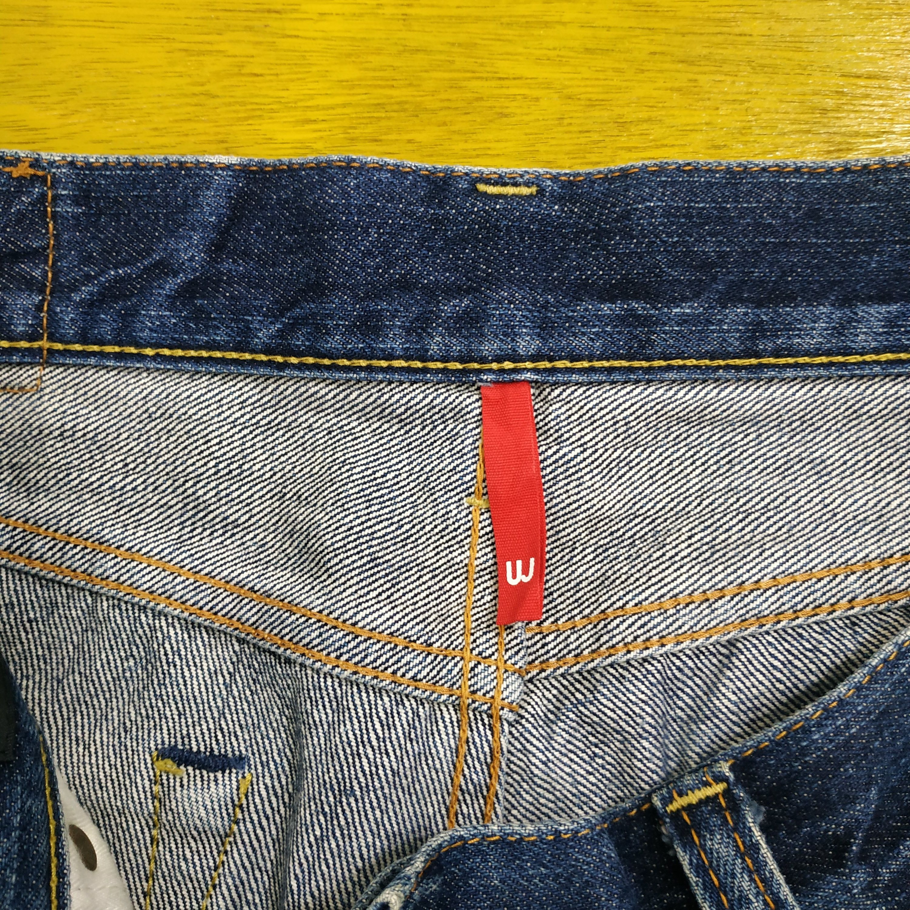 Japanese Brand × Uniqlo DENIM UJ UNIQLO SELVEDGE DISTRESSED Size US 34 / EU 50 - 7 Thumbnail