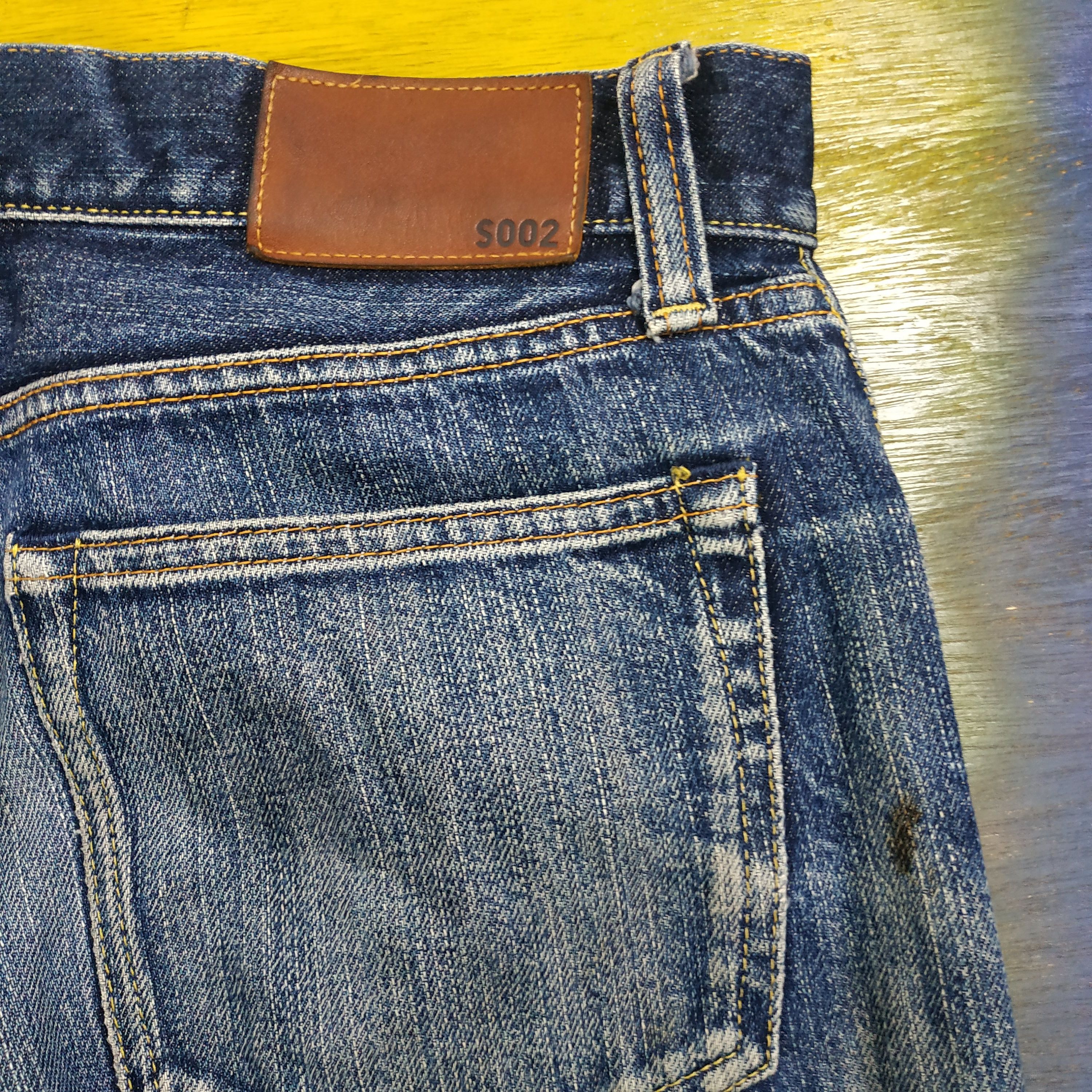 Japanese Brand × Uniqlo DENIM UJ UNIQLO SELVEDGE DISTRESSED Size US 34 / EU 50 - 12 Thumbnail