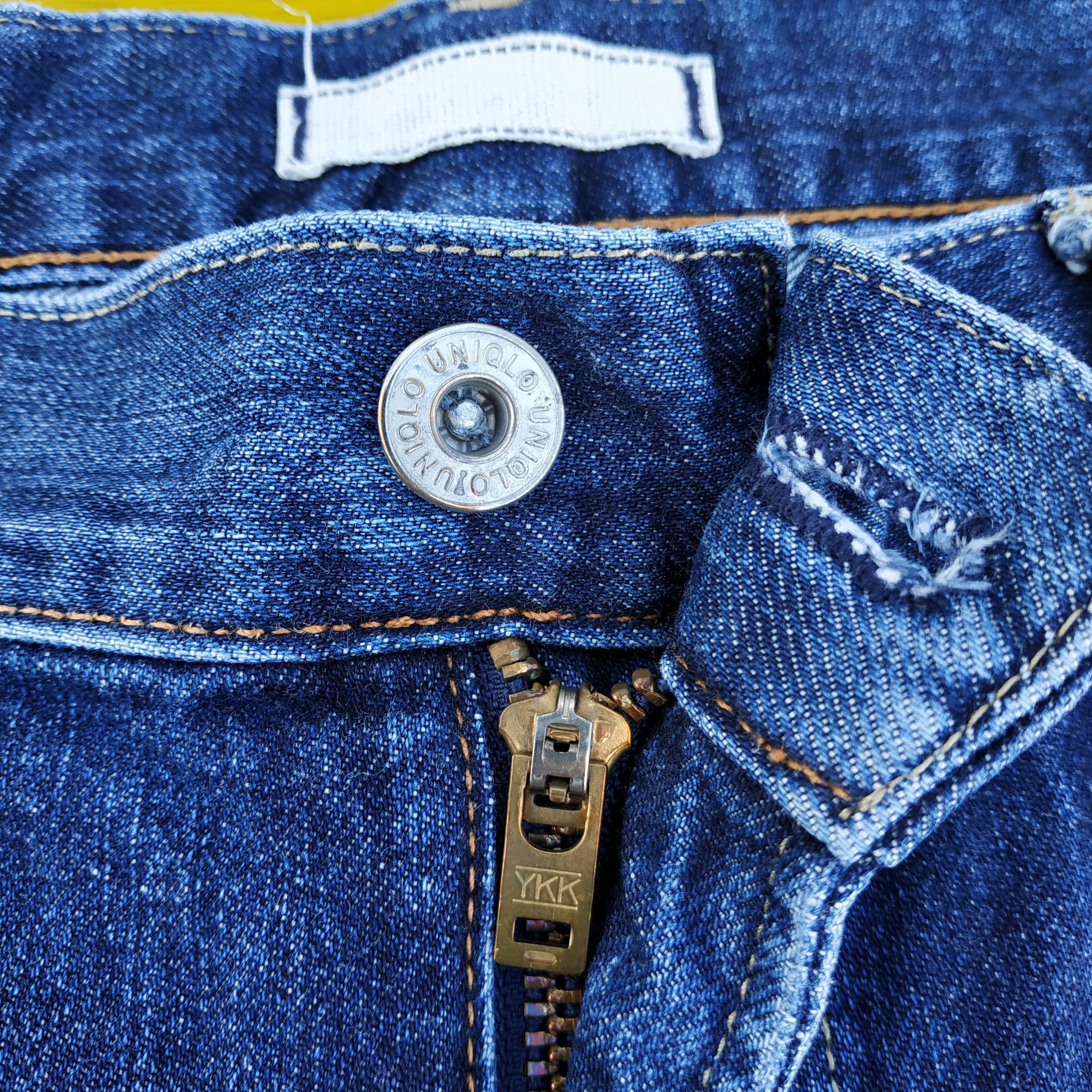 Uniqlo Denim Uniqlo distressed selvedges Size US 34 / EU 50 - 6 Thumbnail