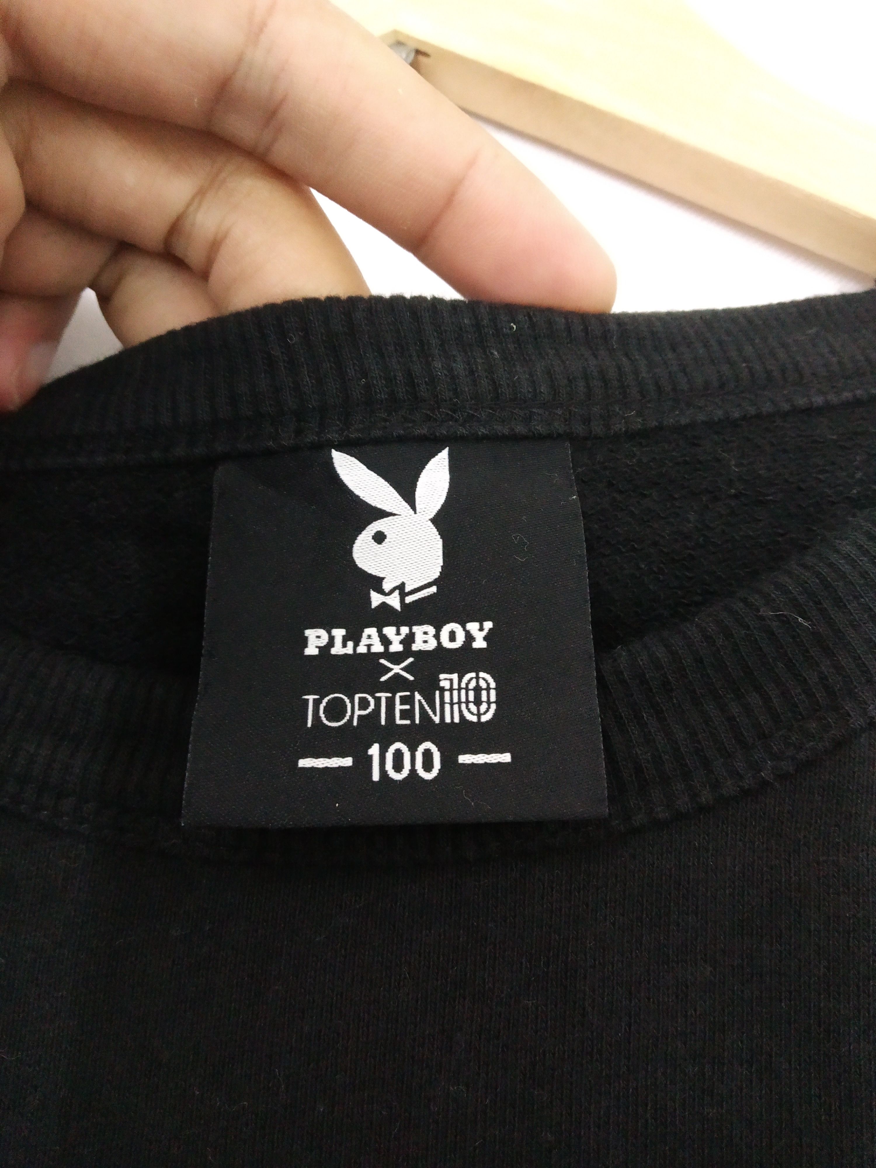 Playboy Playboy X Topten10 small logo sweatshirts Size US M / EU 48-50 / 2 - 4 Thumbnail