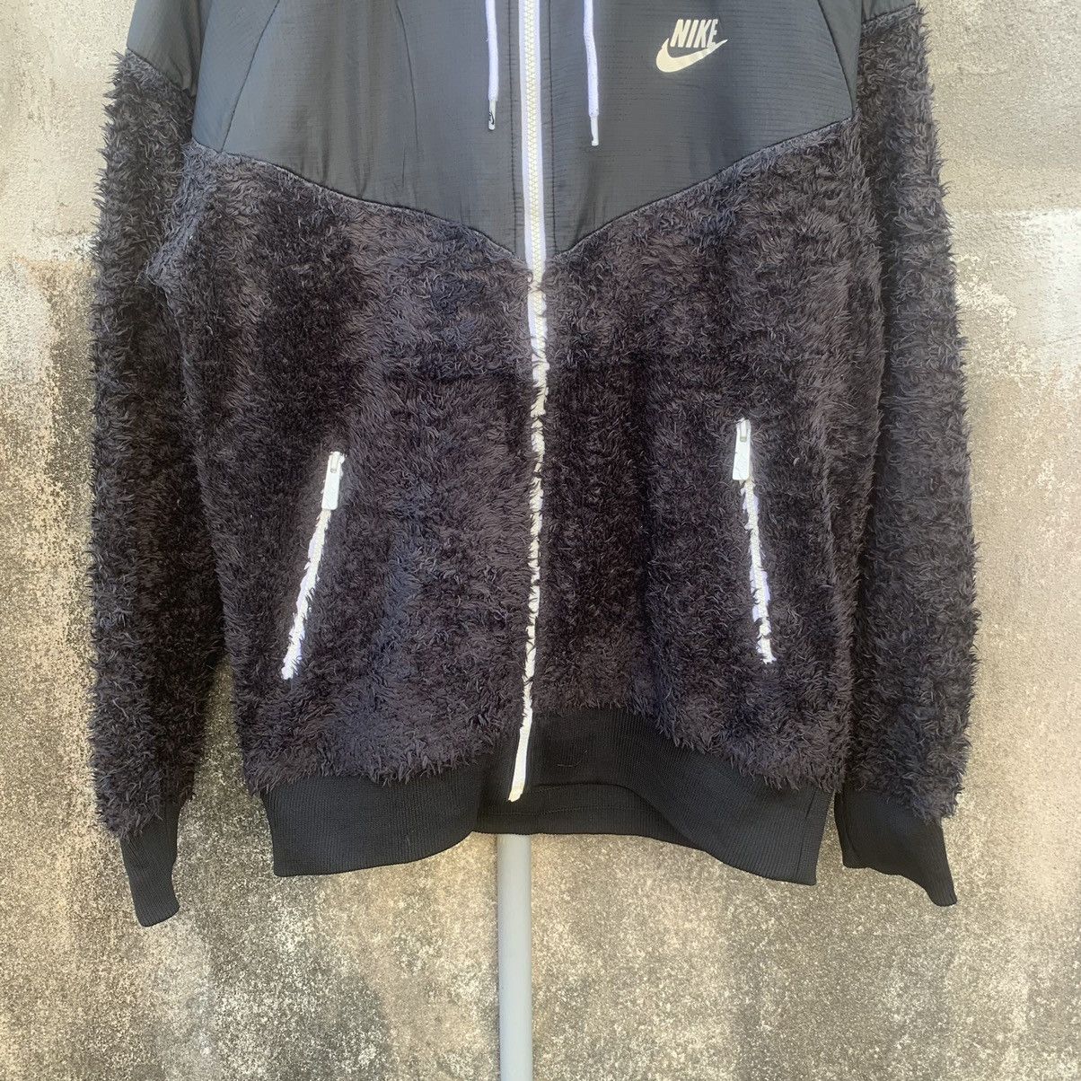 Nike × Vintage Nike Zip Ups Sportswear Fleece Hoodie Sweater Sweatshirts Size US L / EU 52-54 / 3 - 3 Thumbnail