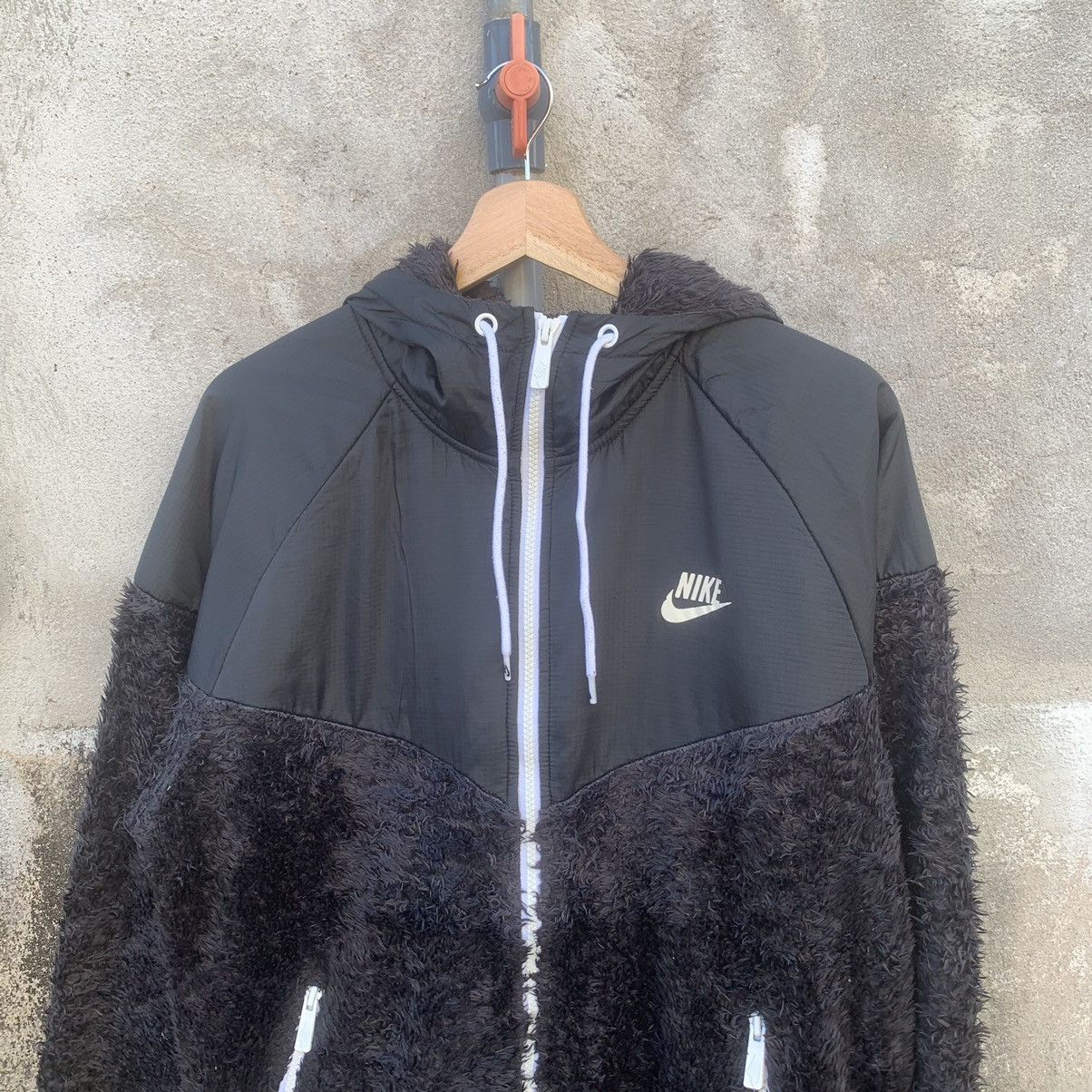 Nike × Vintage Nike Zip Ups Sportswear Fleece Hoodie Sweater Sweatshirts Size US L / EU 52-54 / 3 - 2 Thumbnail