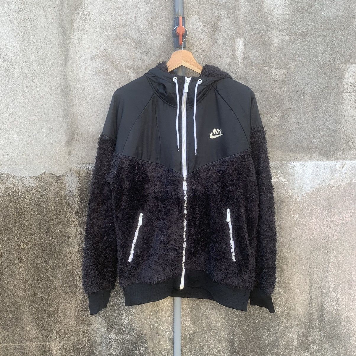 Nike × Vintage Nike Zip Ups Sportswear Fleece Hoodie Sweater Sweatshirts Size US L / EU 52-54 / 3 - 1 Thumbnail