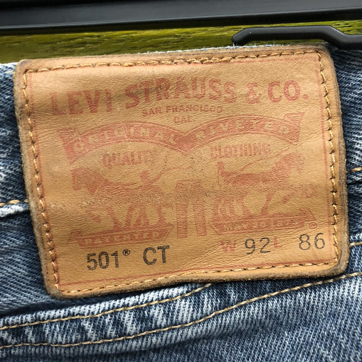 Levi's × Levi's Vintage Clothing × Vintage DENIM VINTAGE LEVI’S 501 CT MADE IN MEXICO Size US 37 - 11 Thumbnail