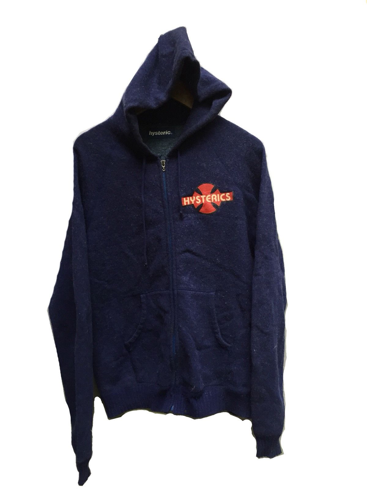Pre-owned Hysteric Glamour Hoodie In Navy