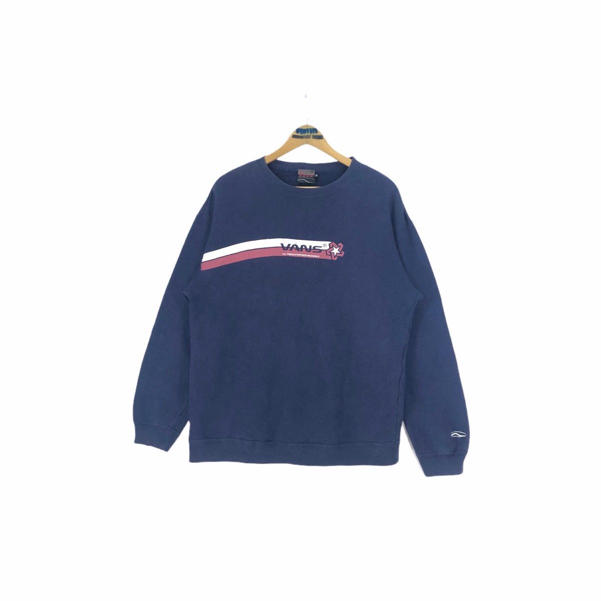 Vans Vintage Vans Crewneck Sweatshirt Pullover Small Logo Size US M / EU 48-50 / 2 - 2 Thumbnail