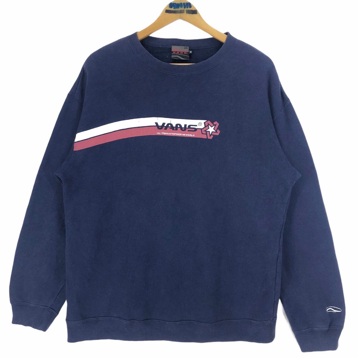Vans Vintage Vans Crewneck Sweatshirt Pullover Small Logo Size US M / EU 48-50 / 2 - 1 Thumbnail