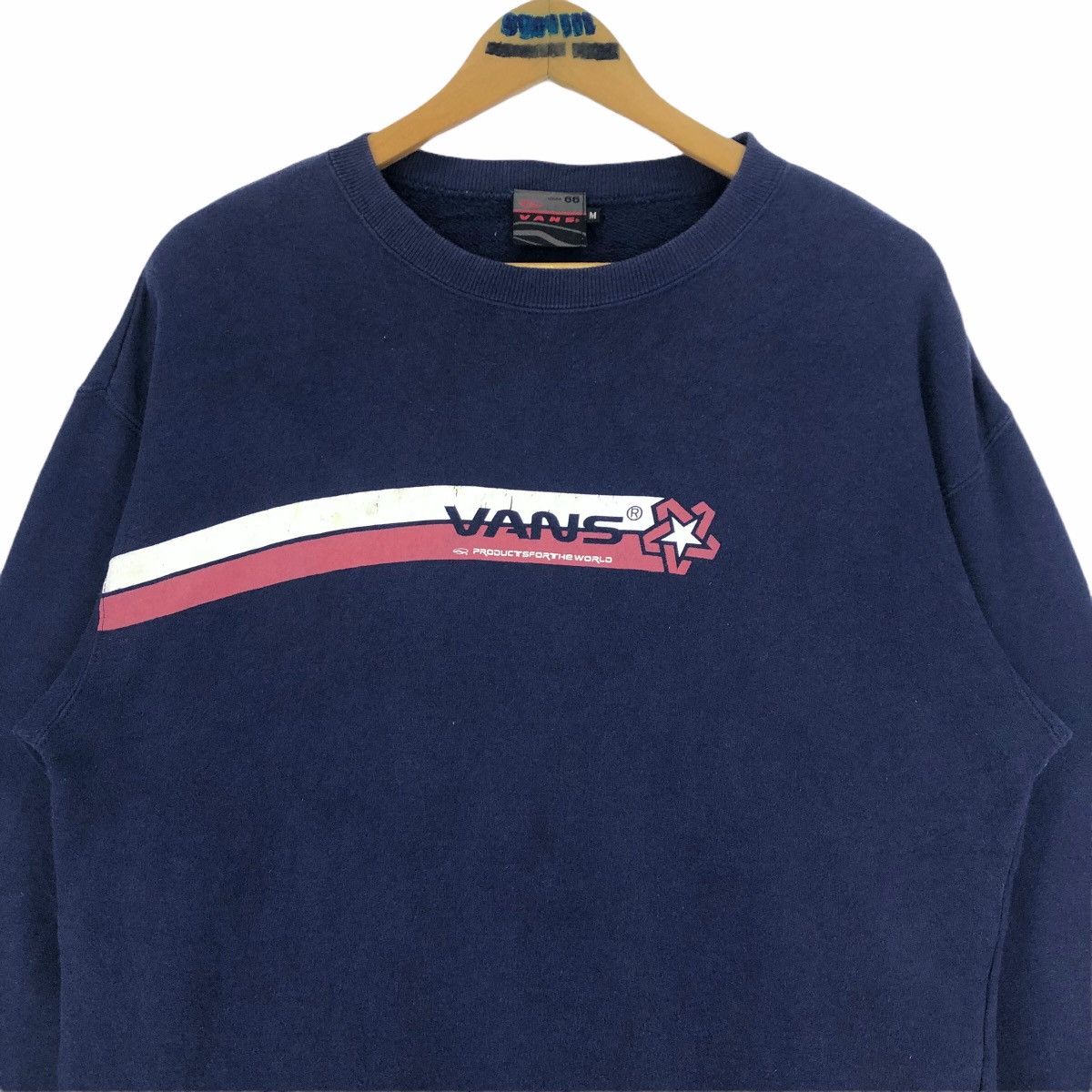 Vans Vintage Vans Crewneck Sweatshirt Pullover Small Logo Size US M / EU 48-50 / 2 - 6 Thumbnail
