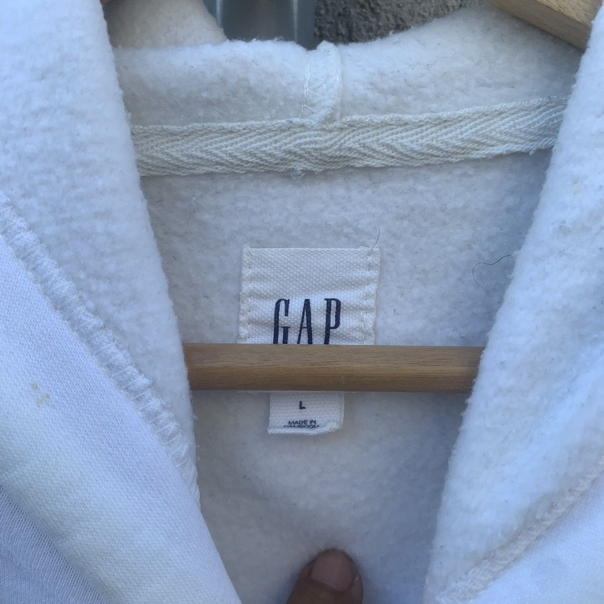 Gap Gap Spell Out Hoodie Pullover Sweatshirts Large Size Size US L / EU 52-54 / 3 - 9 Thumbnail