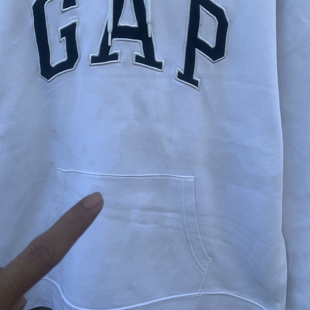 Gap Gap Spell Out Hoodie Pullover Sweatshirts Large Size Size US L / EU 52-54 / 3 - 5 Thumbnail