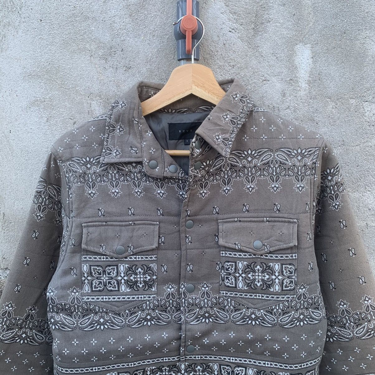 Japanese Brand Paisley Pattern Snap Button Jacket Like Visvim Size US S / EU 44-46 / 1 - 2 Thumbnail