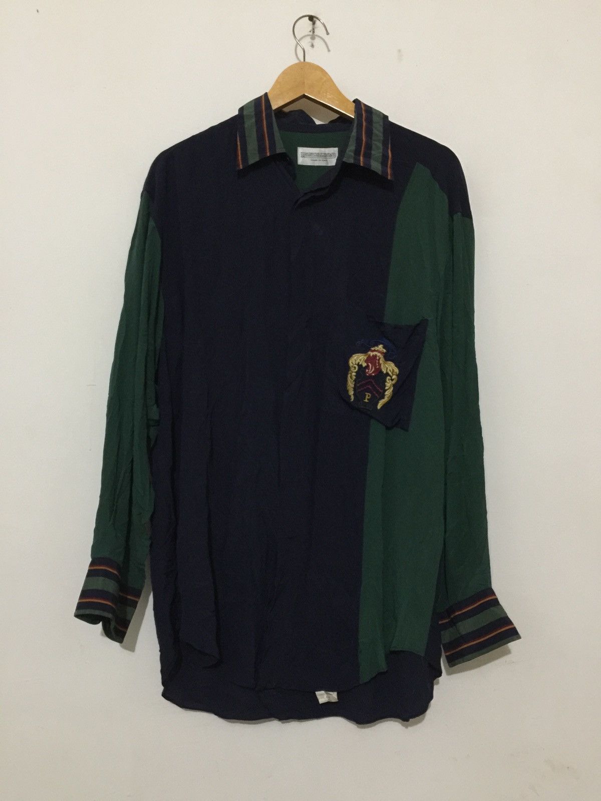 VINTAGE PANCALDI&B SILK SHIRT