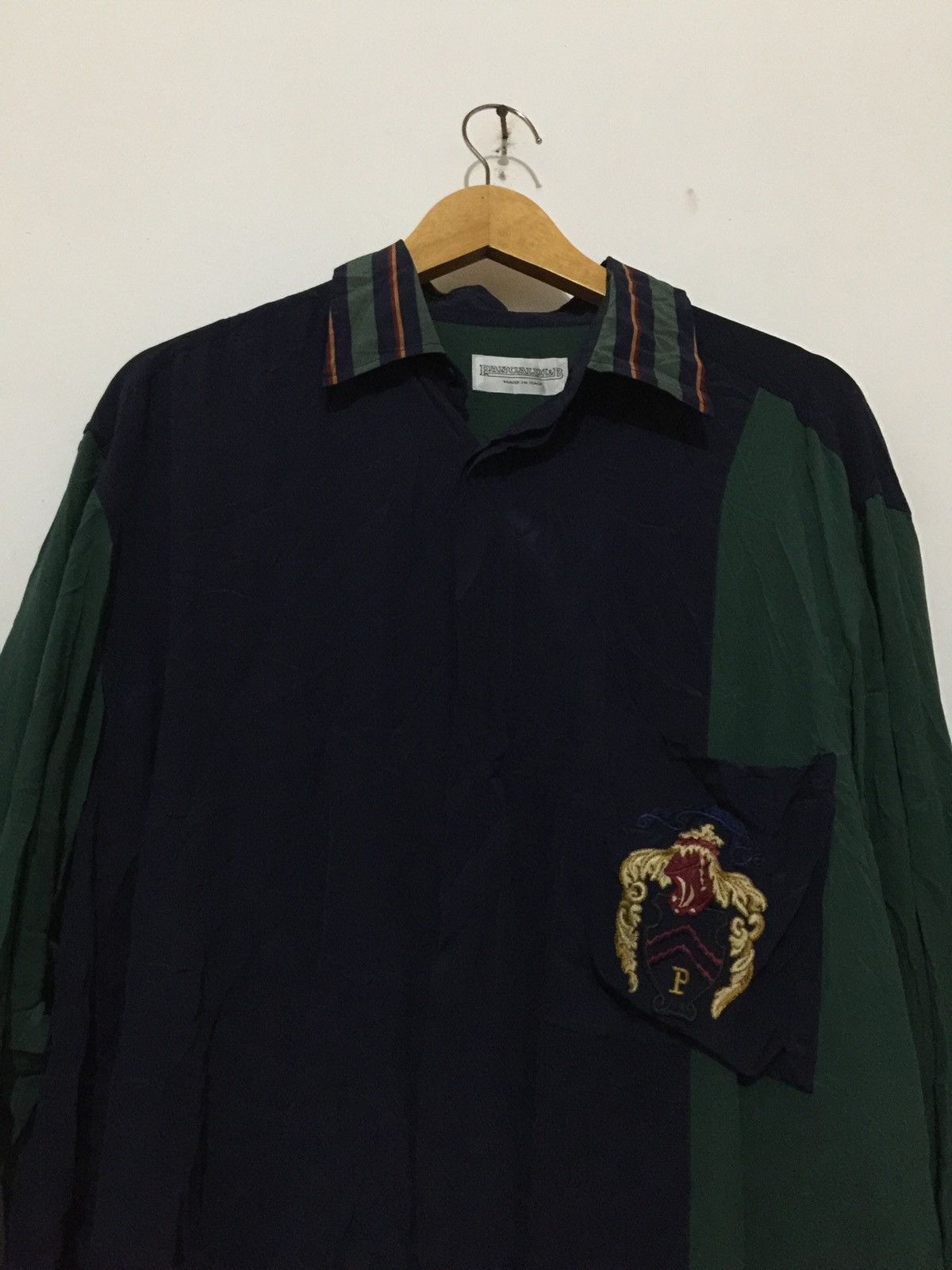 Vintage × Vitaliano VINTAGE PANCALDI&B SILK SHIRT Size US L / EU 52-54 / 3 - 2 Thumbnail