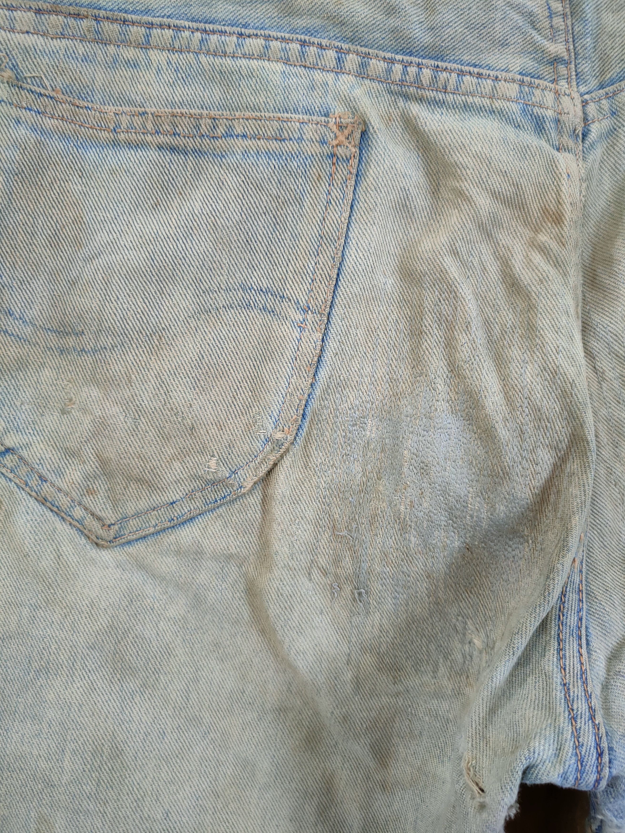 Lee Lee Vintage dirty distressed like kurt cobain denim #46-694 Size US 32 / EU 48 - 12 Thumbnail
