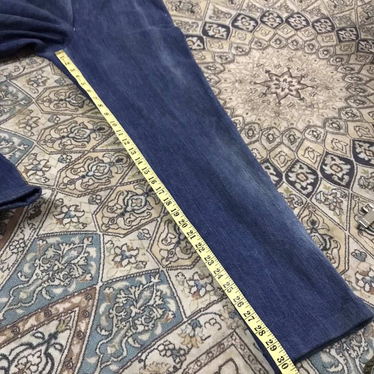 N.Hoolywood Diesel X N.Hollywood Denim Pants Sunfaded Size US 31 - 18 Thumbnail