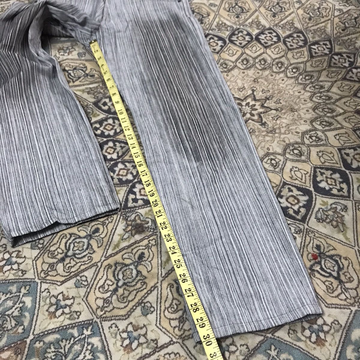 semanticdesign Japanese Brand Semantic Design Sensation Denim Jeans Stripe Size US 32 / EU 48 - 15 Thumbnail