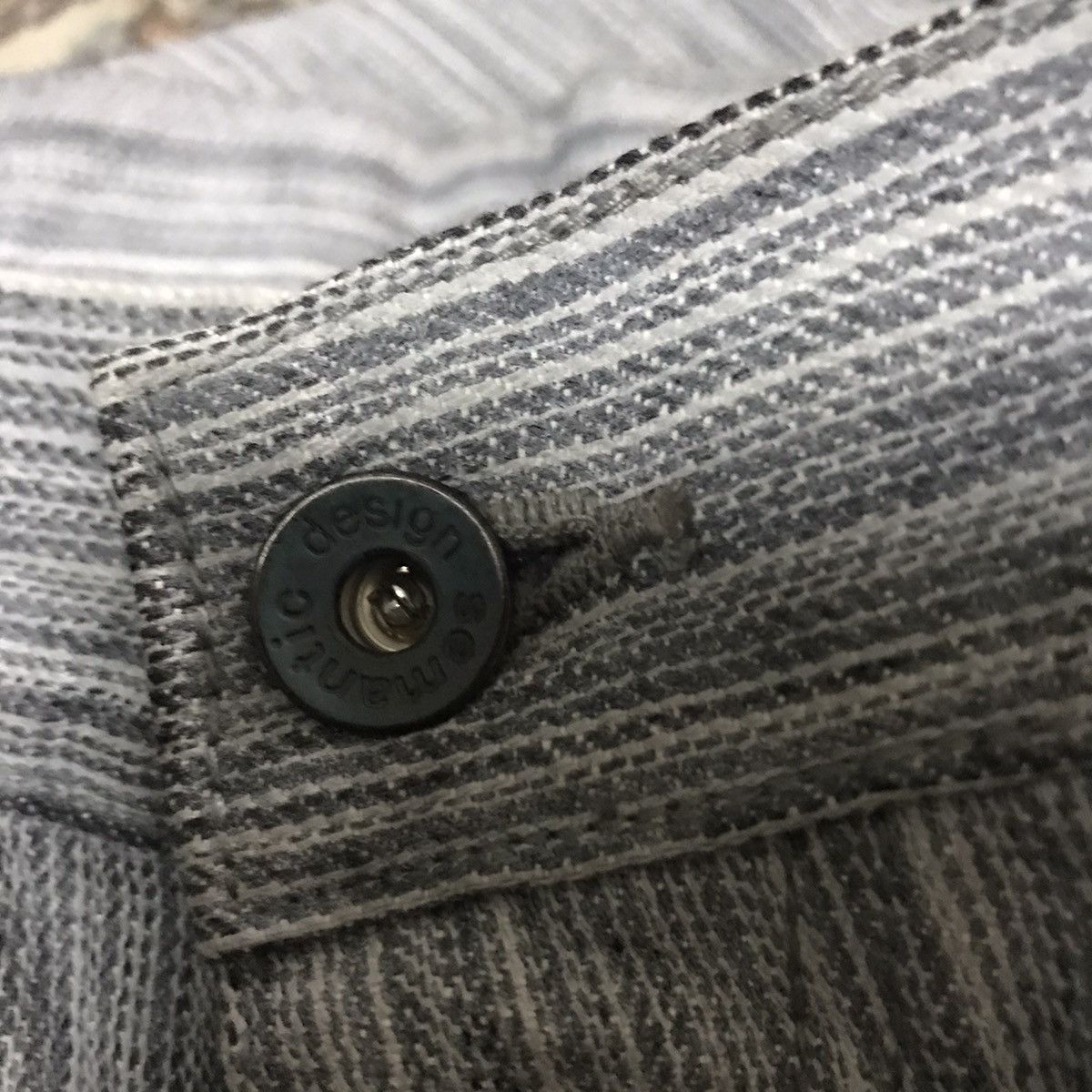 semanticdesign Japanese Brand Semantic Design Sensation Denim Jeans Stripe Size US 32 / EU 48 - 9 Thumbnail