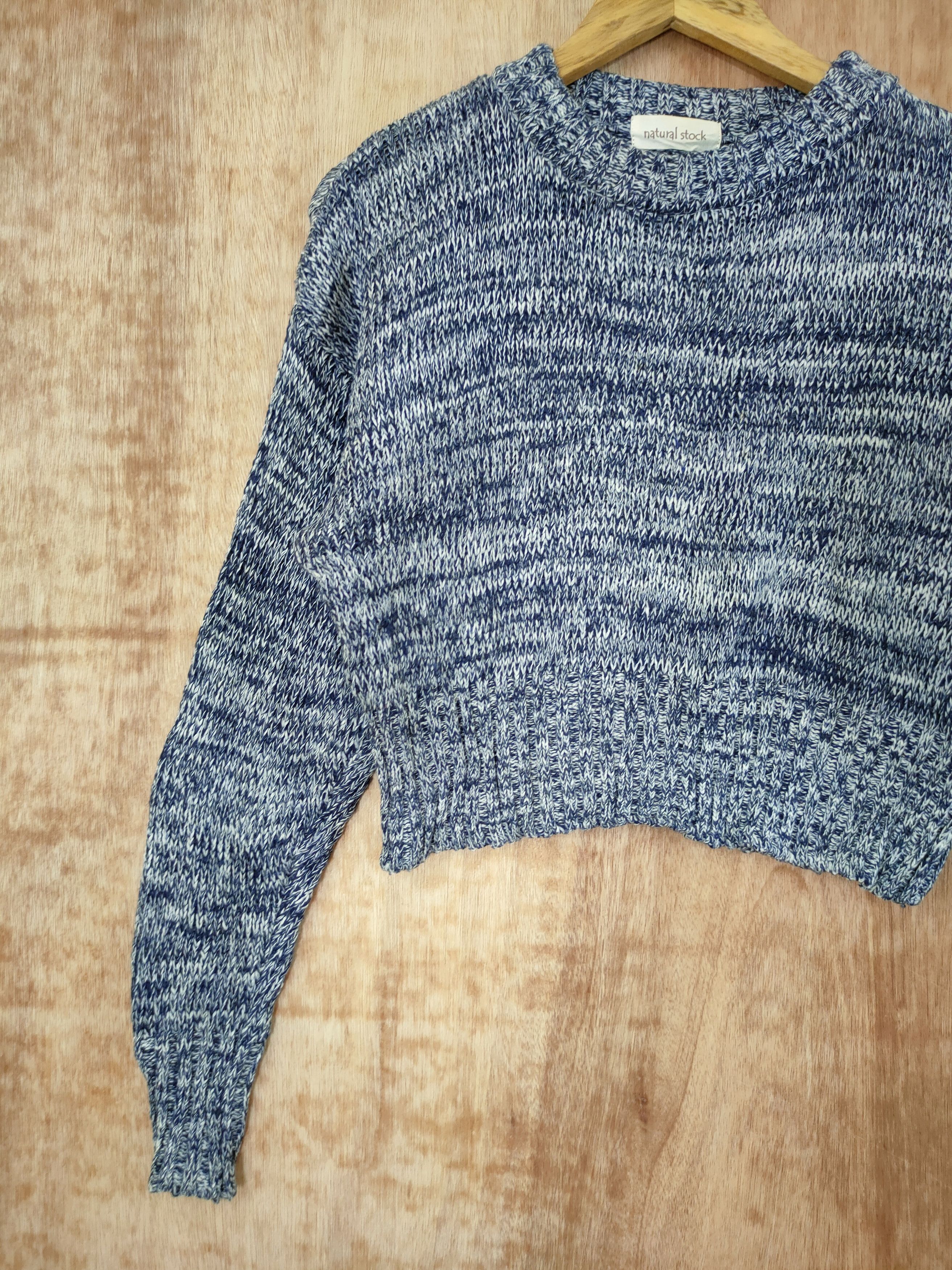 Homespun Knitwear × Japanese Brand Natural Stock crop top knitwear japan #46-660 Size US M / EU 48-50 / 2 - 2 Thumbnail