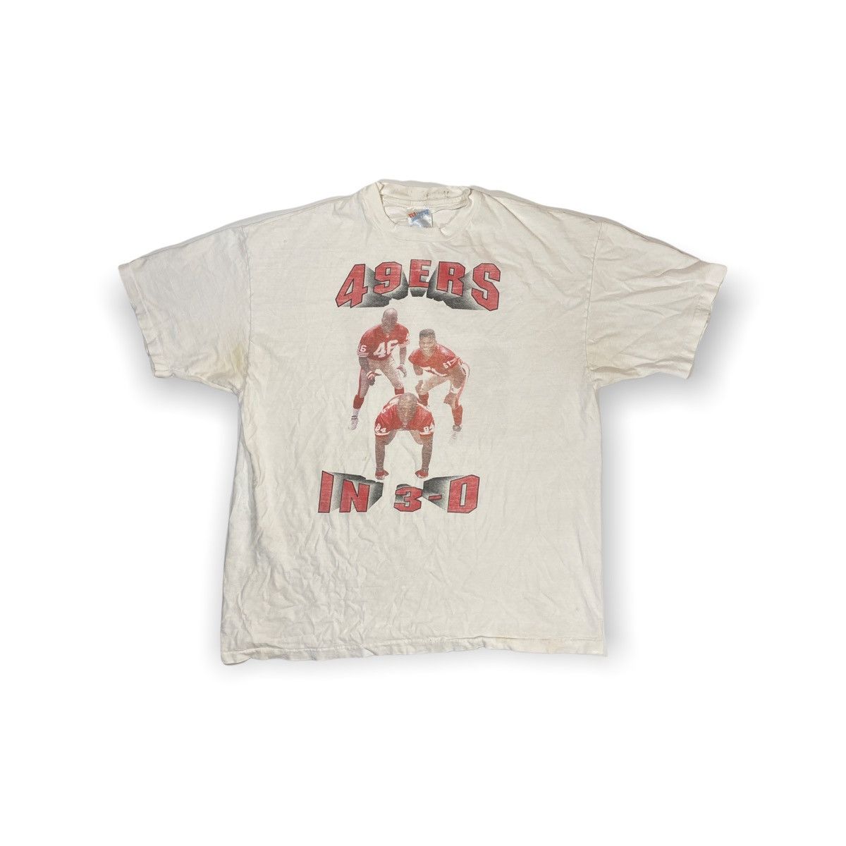 NFL × Vintage 90’s NFL 49ers in 3D Tee Size US XL / EU 56 / 4 - 1 Thumbnail