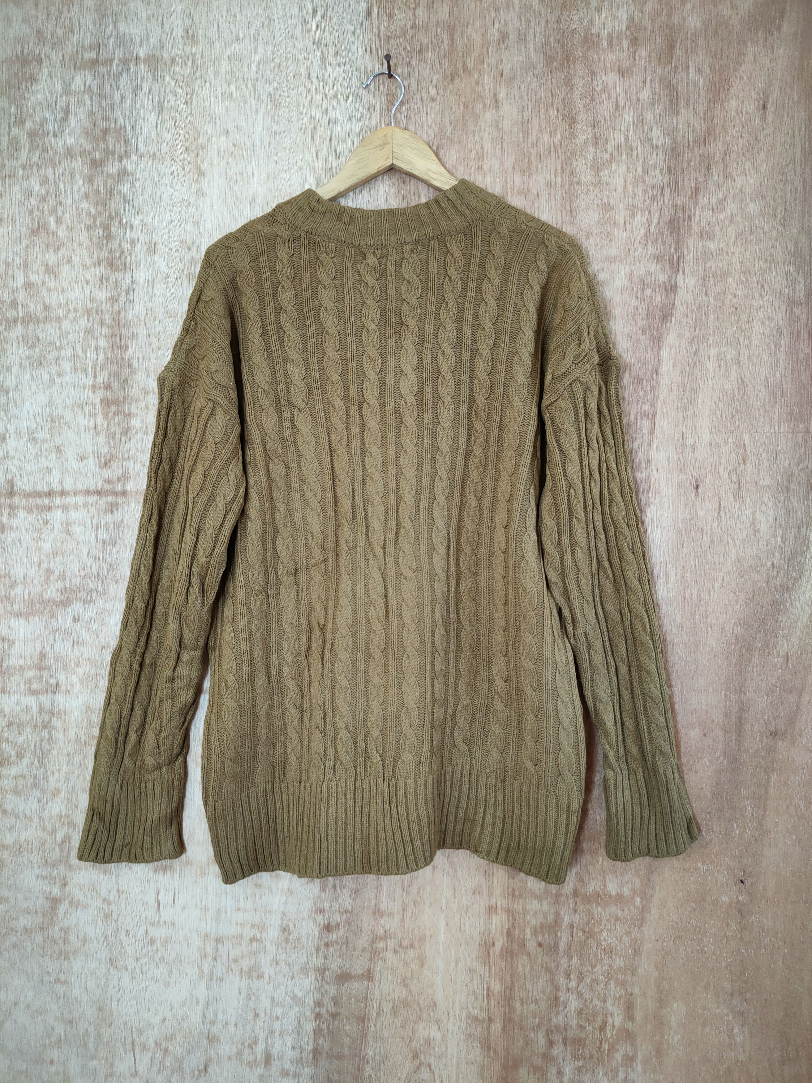 Aran Isles Knitwear × Japanese Brand Celeb aran isle cable knitwear japan #46-656 Size US L / EU 52-54 / 3 - 6 Thumbnail