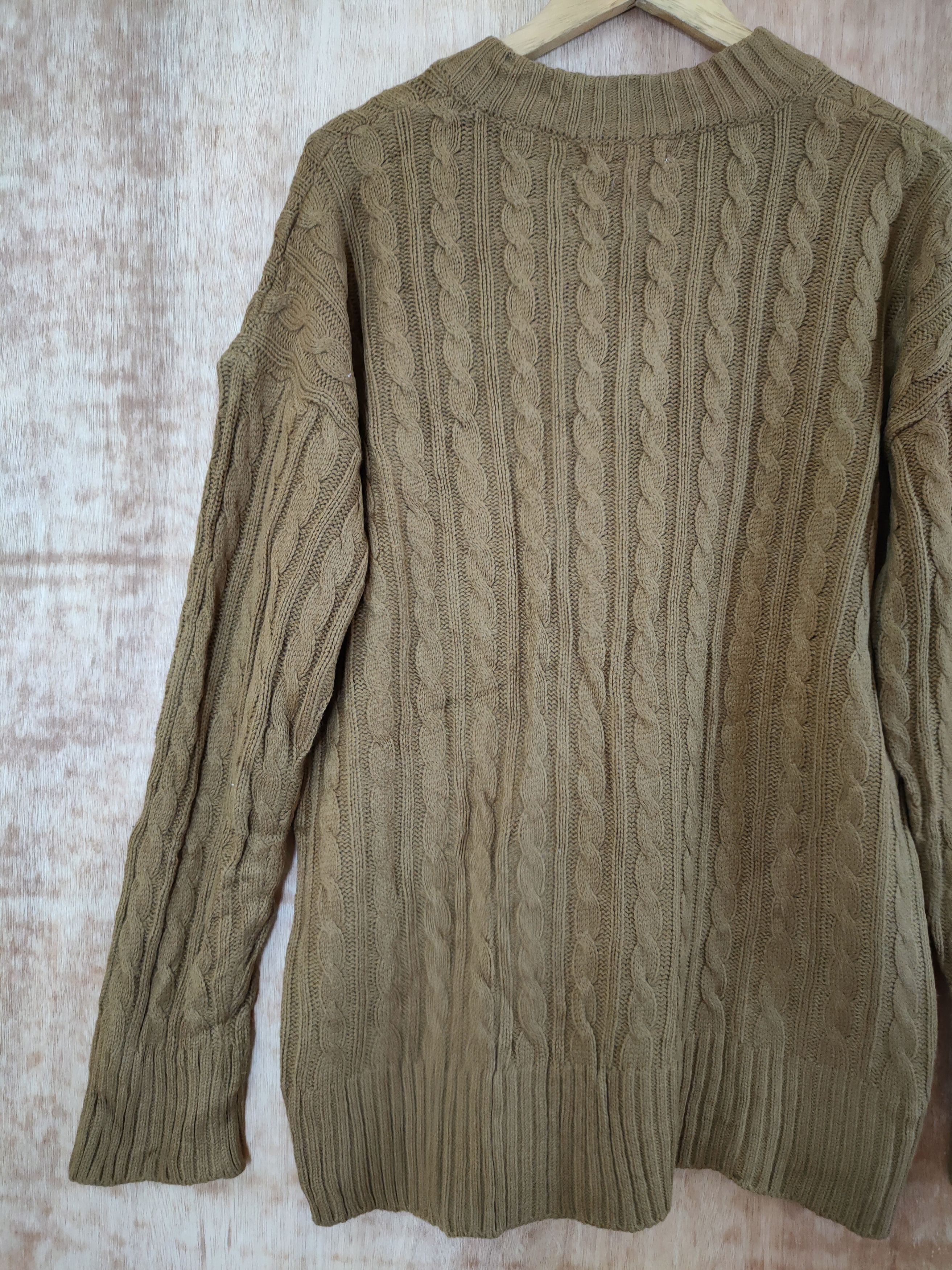 Aran Isles Knitwear × Japanese Brand Celeb aran isle cable knitwear japan #46-656 Size US L / EU 52-54 / 3 - 7 Thumbnail