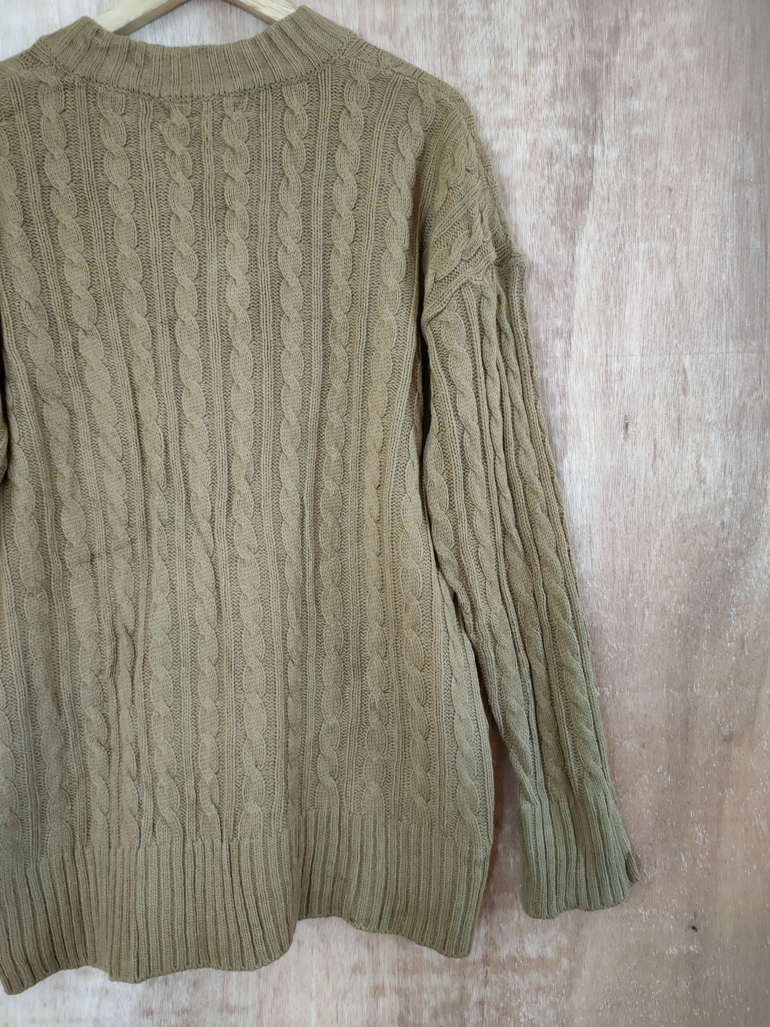 Aran Isles Knitwear × Japanese Brand Celeb aran isle cable knitwear japan #46-656 Size US L / EU 52-54 / 3 - 8 Thumbnail