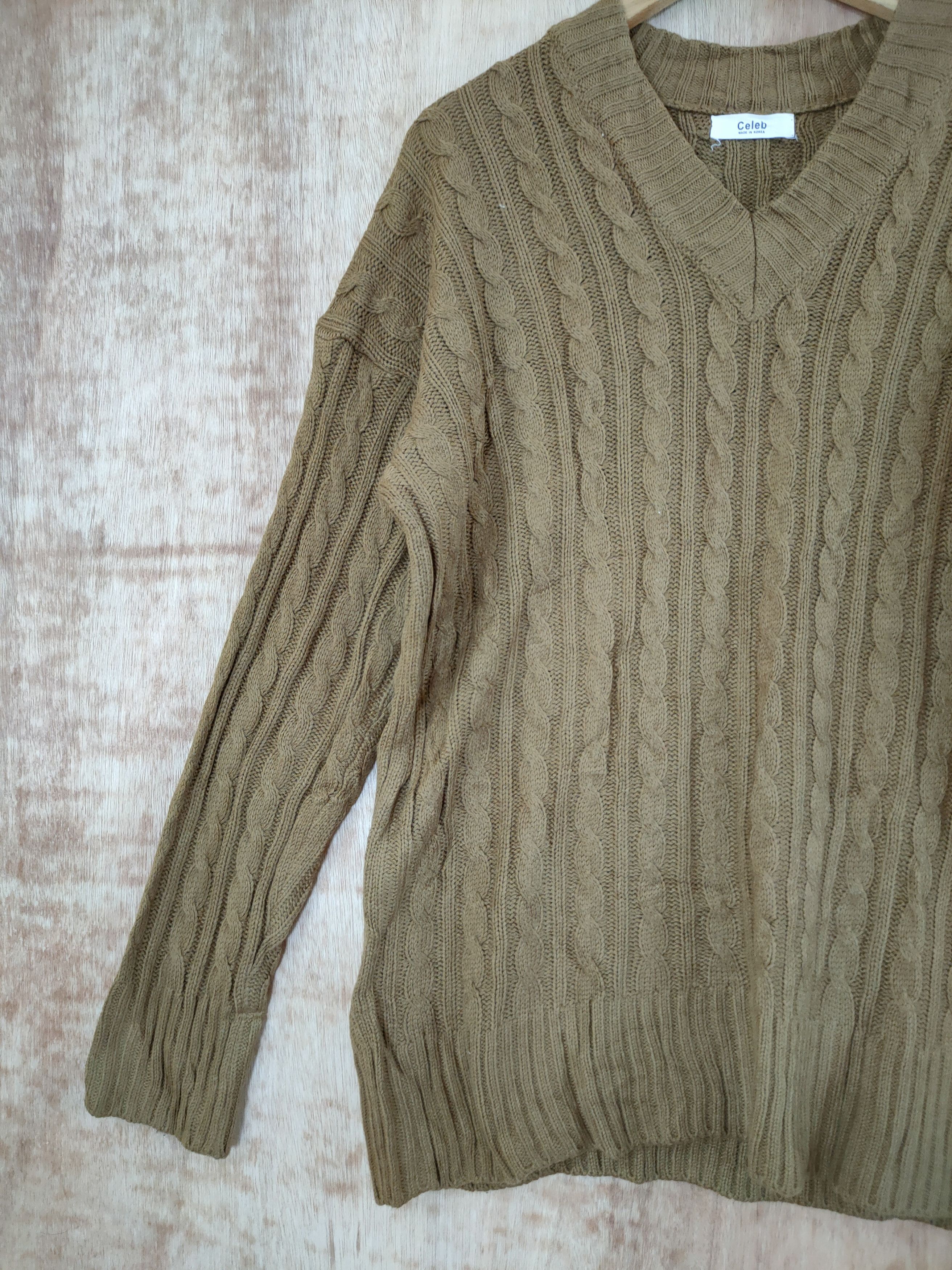 Aran Isles Knitwear × Japanese Brand Celeb aran isle cable knitwear japan #46-656 Size US L / EU 52-54 / 3 - 2 Thumbnail