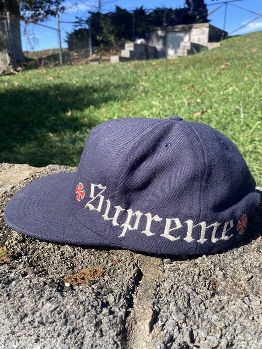 安心の国産製品 Supreme Independent Old English 5-Panel | carren.jp