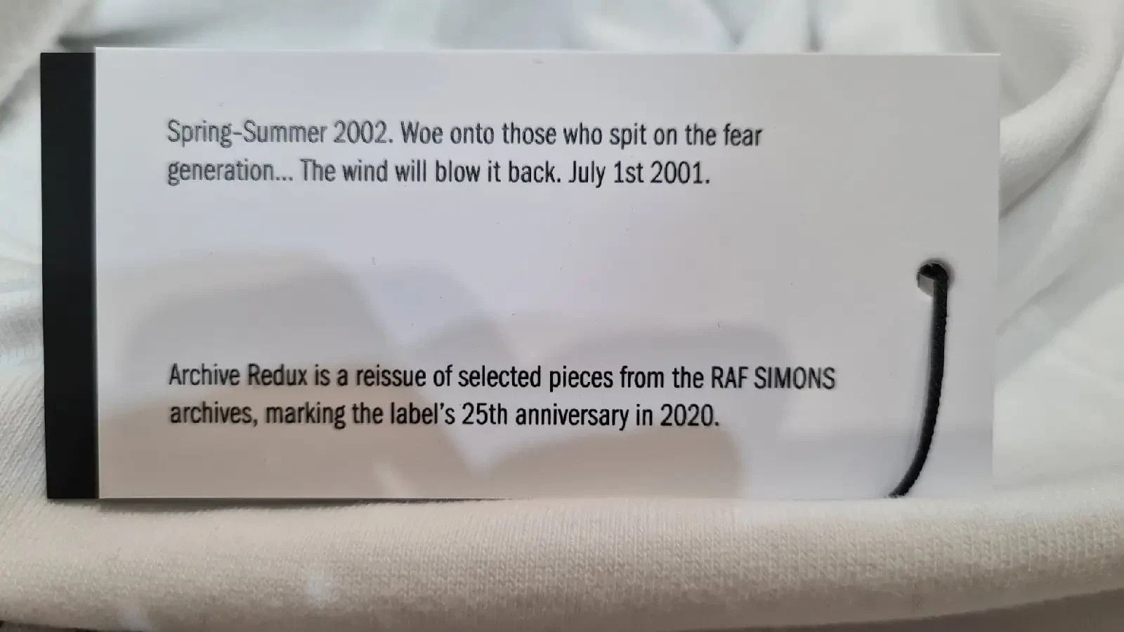 Raf Simons Raf Simons SS02 Redux Kollaps Hoodie size 1 | Grailed