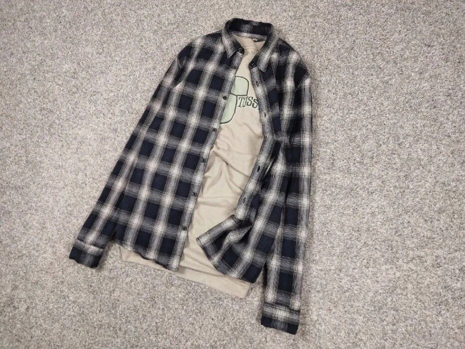 Flannel Vintage Flannel Shirt Travis Scott Style Streetwear Hype Size US S / EU 44-46 / 1 - 7 Thumbnail