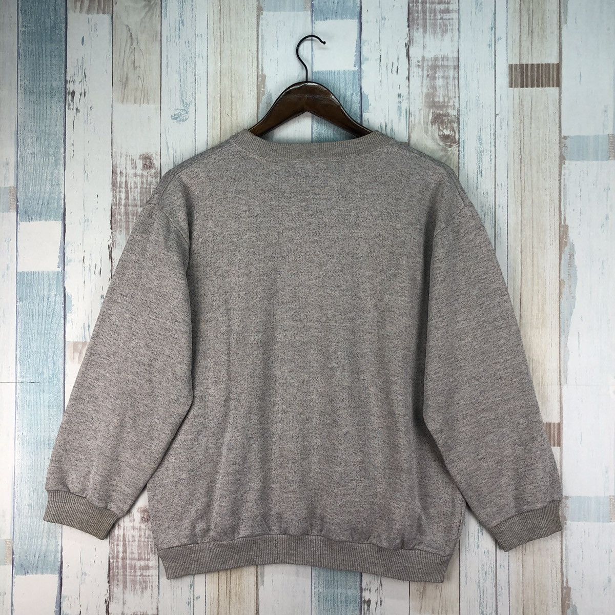 Valentino × Vintage Vintage 90s Rudolph Valentino Big Logo Sweatshirt Size US M / EU 48-50 / 2 - 2 Thumbnail