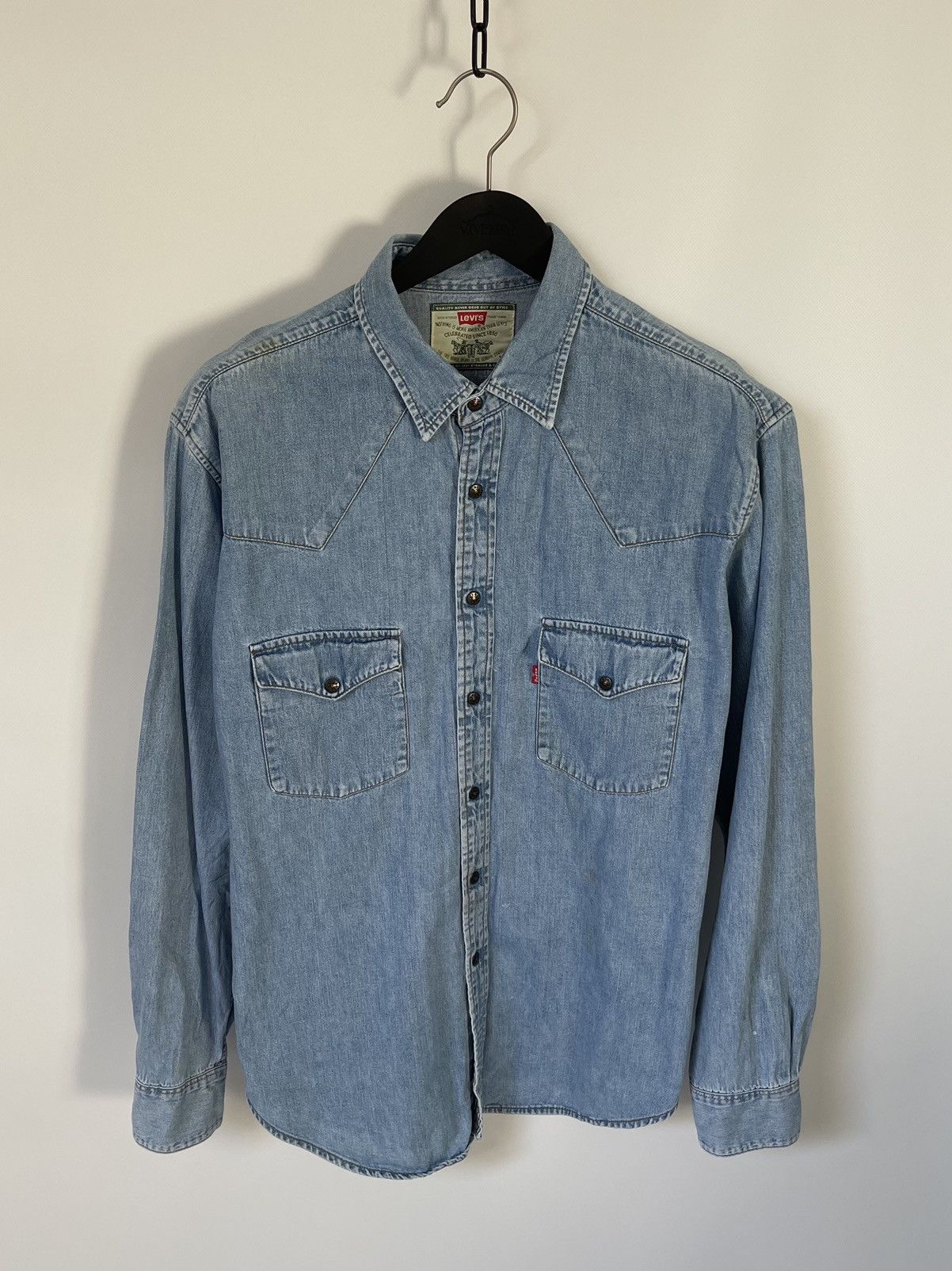 Levi's × Vintage Levi’s Denim Shirt Long Sleeve Vintage | Grailed