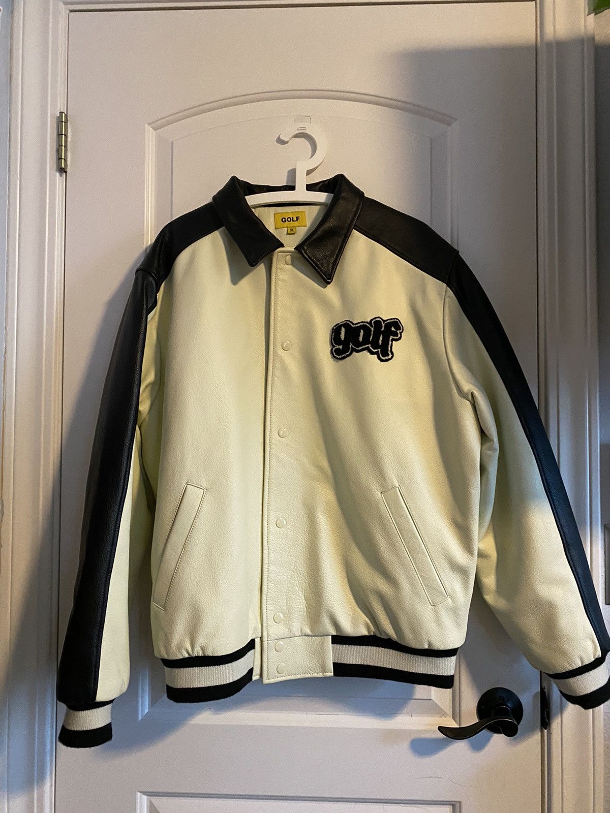 Golf Wang GOLF WANG OLDE LEATHER JACKET | Grailed