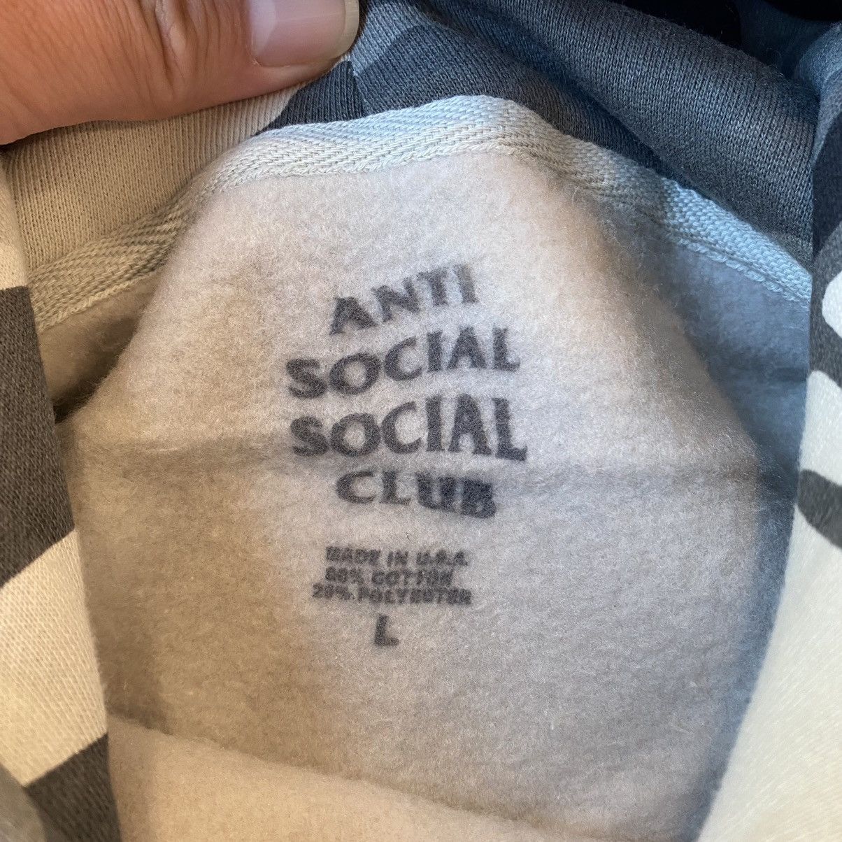 Anti Social Social Club Anti Social Social Club Pink Frozen Snow Camo Hoodie Size L Size US L / EU 52-54 / 3 - 7 Thumbnail