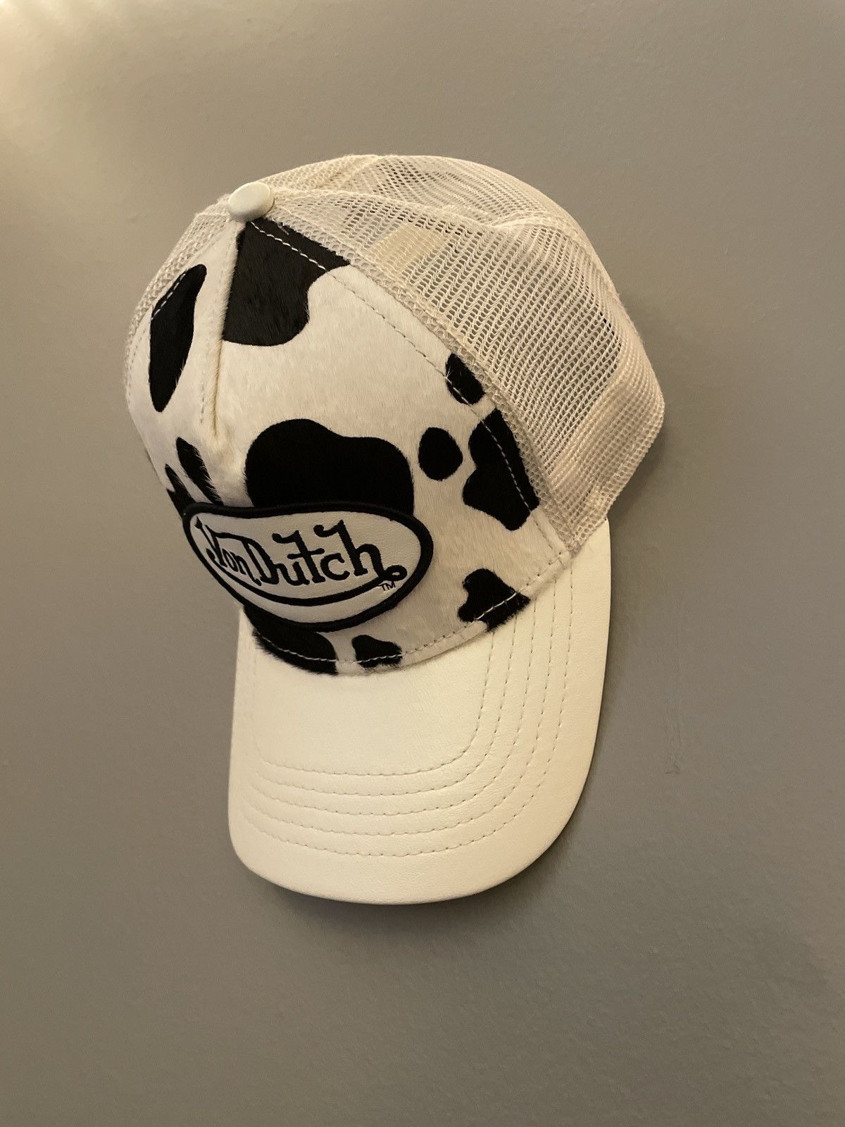 Vintage × Von Dutch Von Dutch Cow Pattern Trucker Hat | Grailed display picture 3