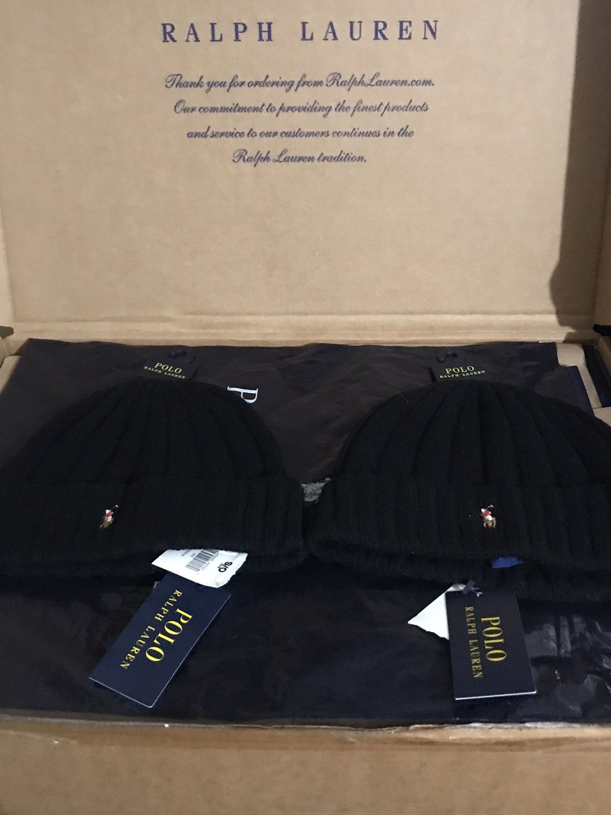 Polo Ralph Lauren Polo Ralph Lauren Black Skully Hat Multicolor Pony