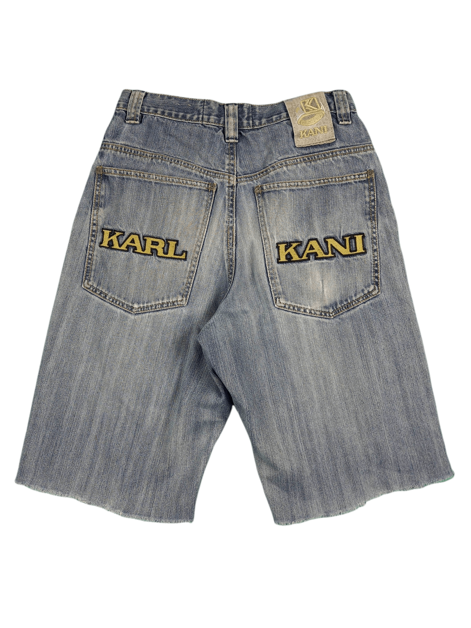 Karl Kani Karl Kani Logo Denim Shorts Size US 30 / EU 46 - 1 Thumbnail